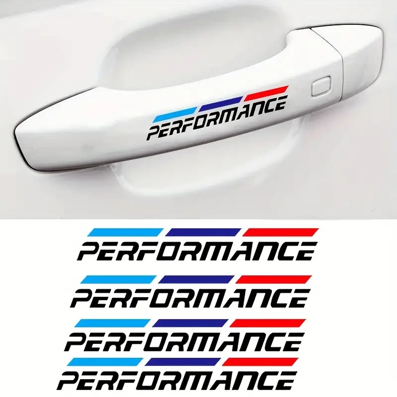 BMW Performance Door Handle Sticker.