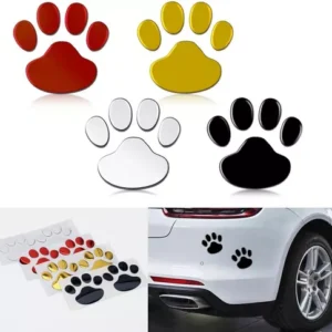 Paw footprint Car Sticker.