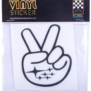 Subaru Peace Sign Car Sticker