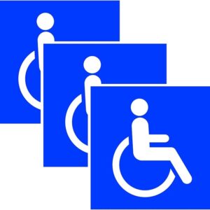 Handicap Car Sticker