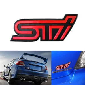 Subaru STI trunk Emblem.