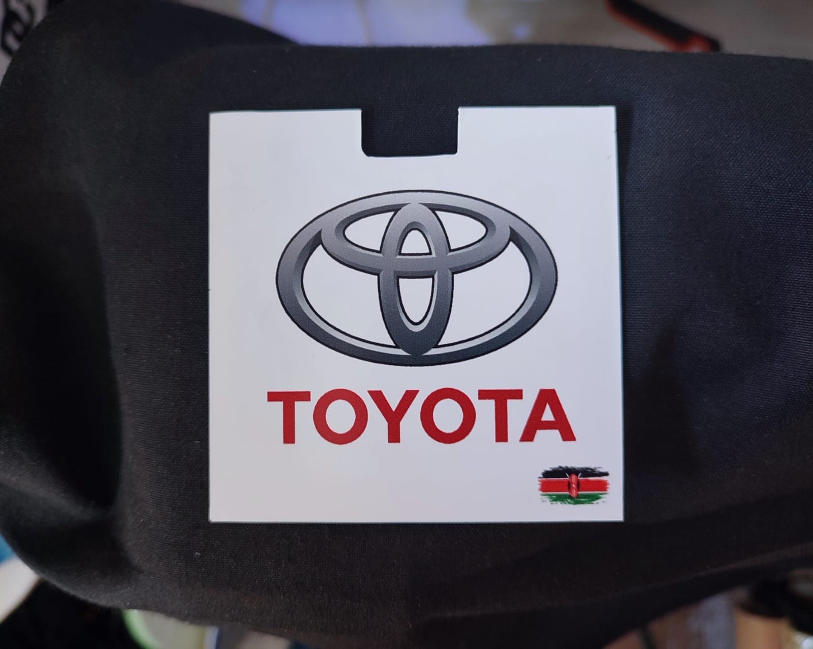 Toyota Car Insurance Holder.