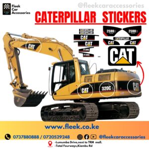 Caterpillar Excavator Stickers