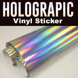 Holographic Vinyl Sticker.