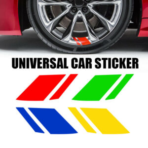 Car Rim Decals Stripes. (6pcs)
