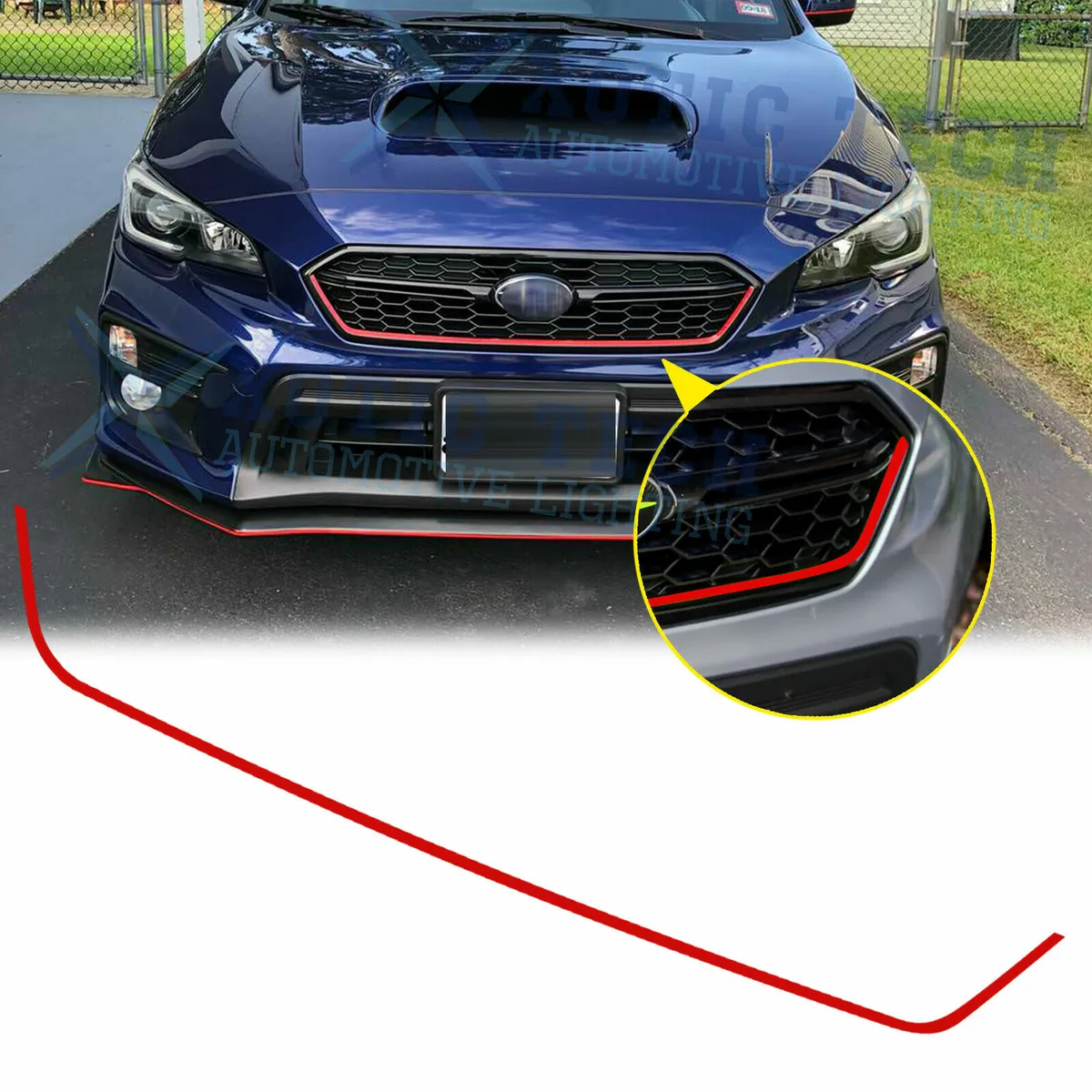 Subaru Grill Pinstripe Sticker