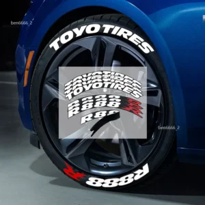 TOYO Tyres lettering Sticker