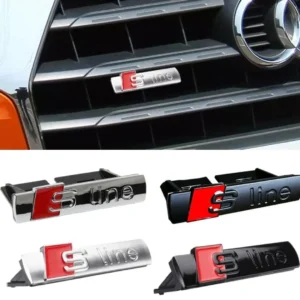 Audi S-line Mesh Grille Emblem.
