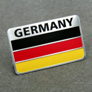 German Flag Car Badge.(decoration)