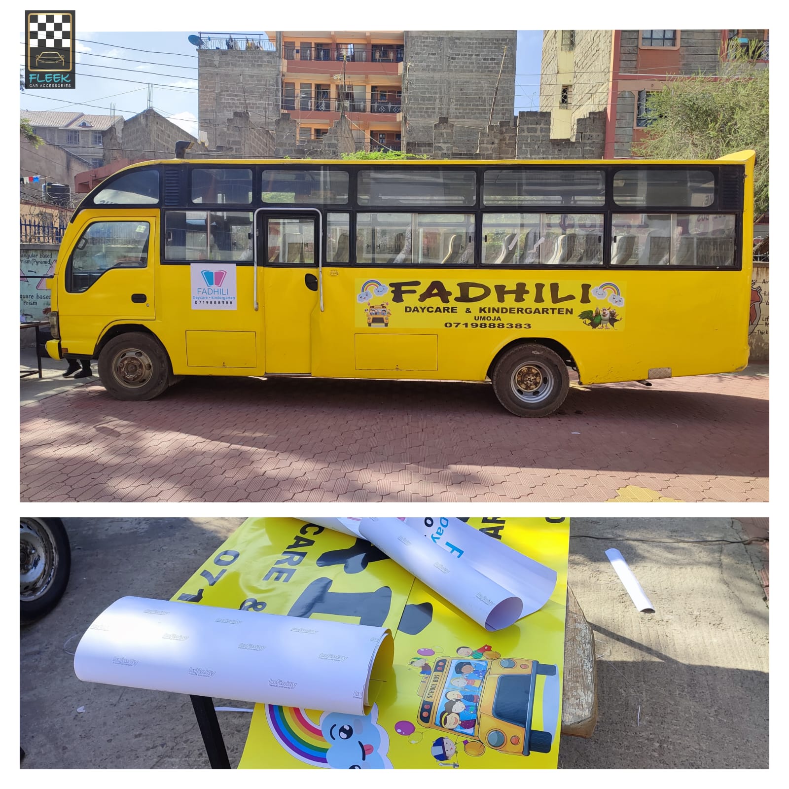 School Bus Branding.