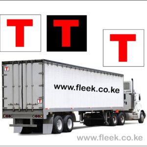 Trailer Warning T Sticker (2pcs)