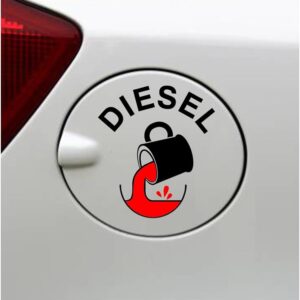 Fuel Tank Sticker Diesel / Petrol