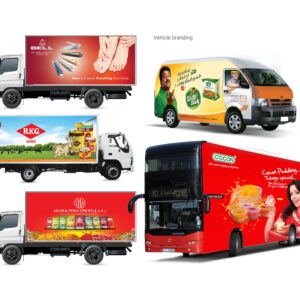 Vehicle Branding Truck, Van, Bus, Motorcycle