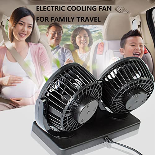 Universal Car Fan / Double Head Cooling