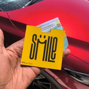 Car Insurance Holder / Smile Insurance Holder