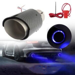Blue Flame LED Exhaust Tip